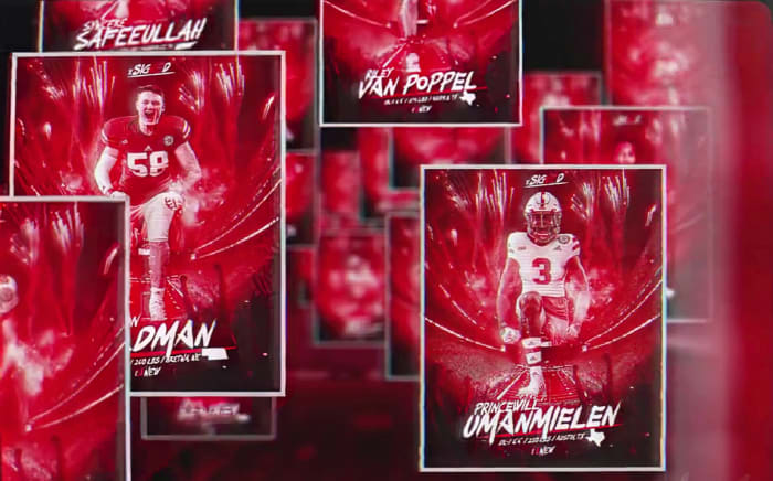 2023 Nebraska football recruits collage